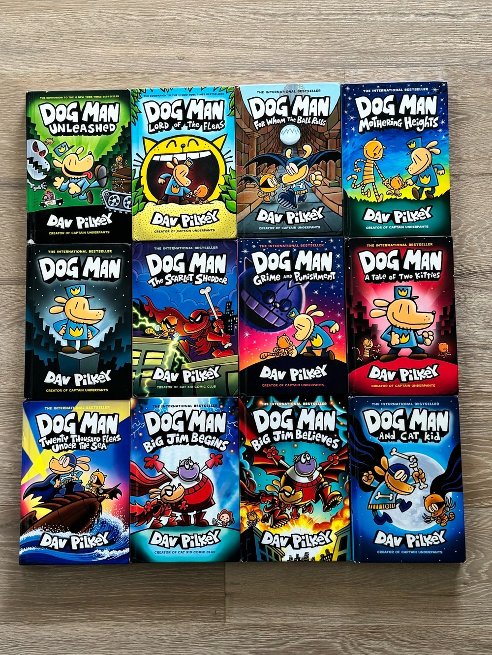 Dog Man Hardcover Graphic Novel Set